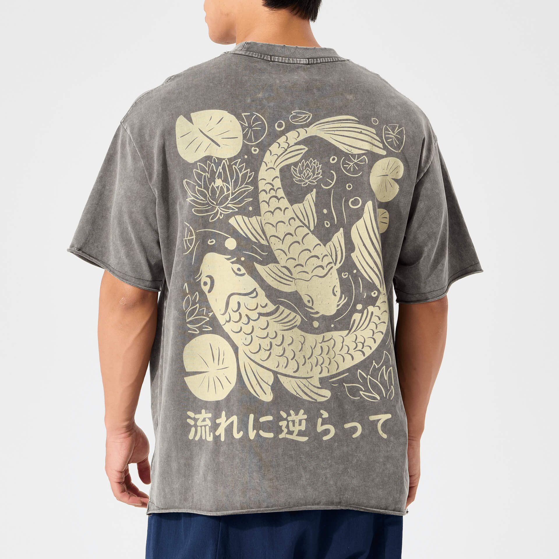 Flowbreaker Koi Printed Tee - Image 4