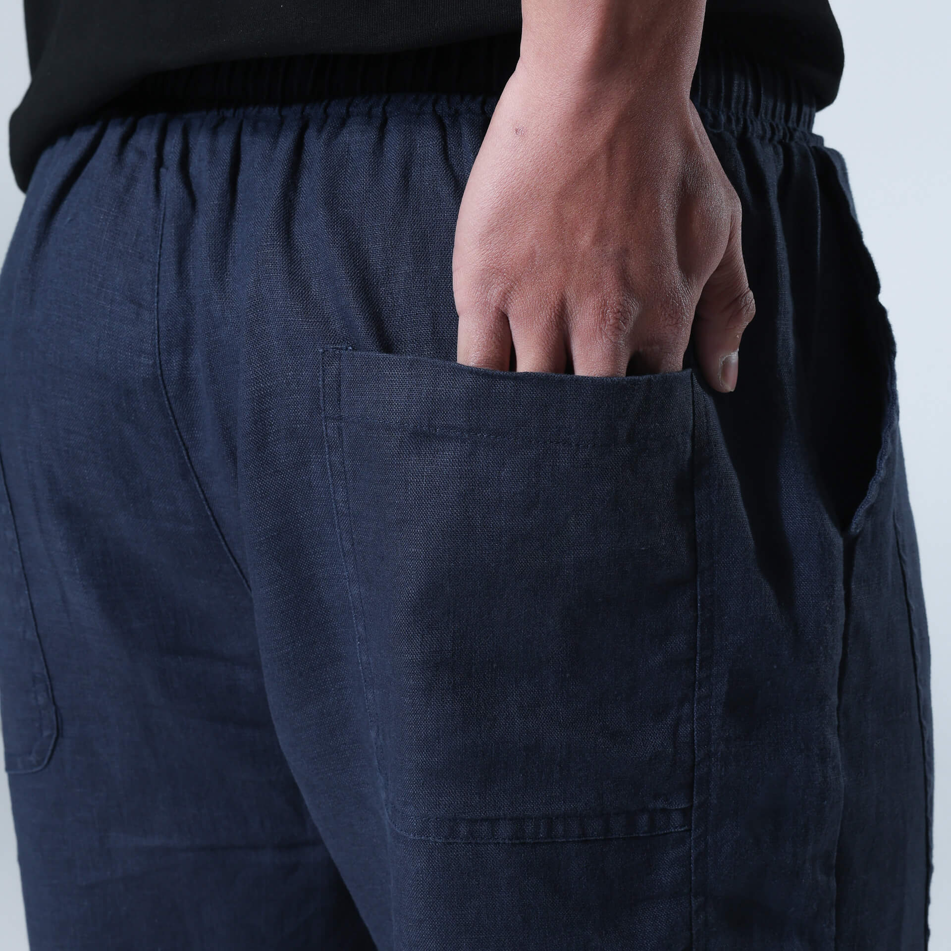 Choku 100% Linen Pants - Image 11