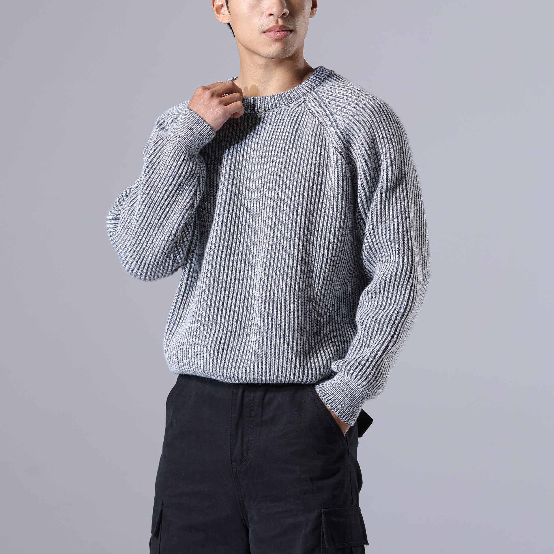 Hoshi Ribbed Knit Sweater - Image 12