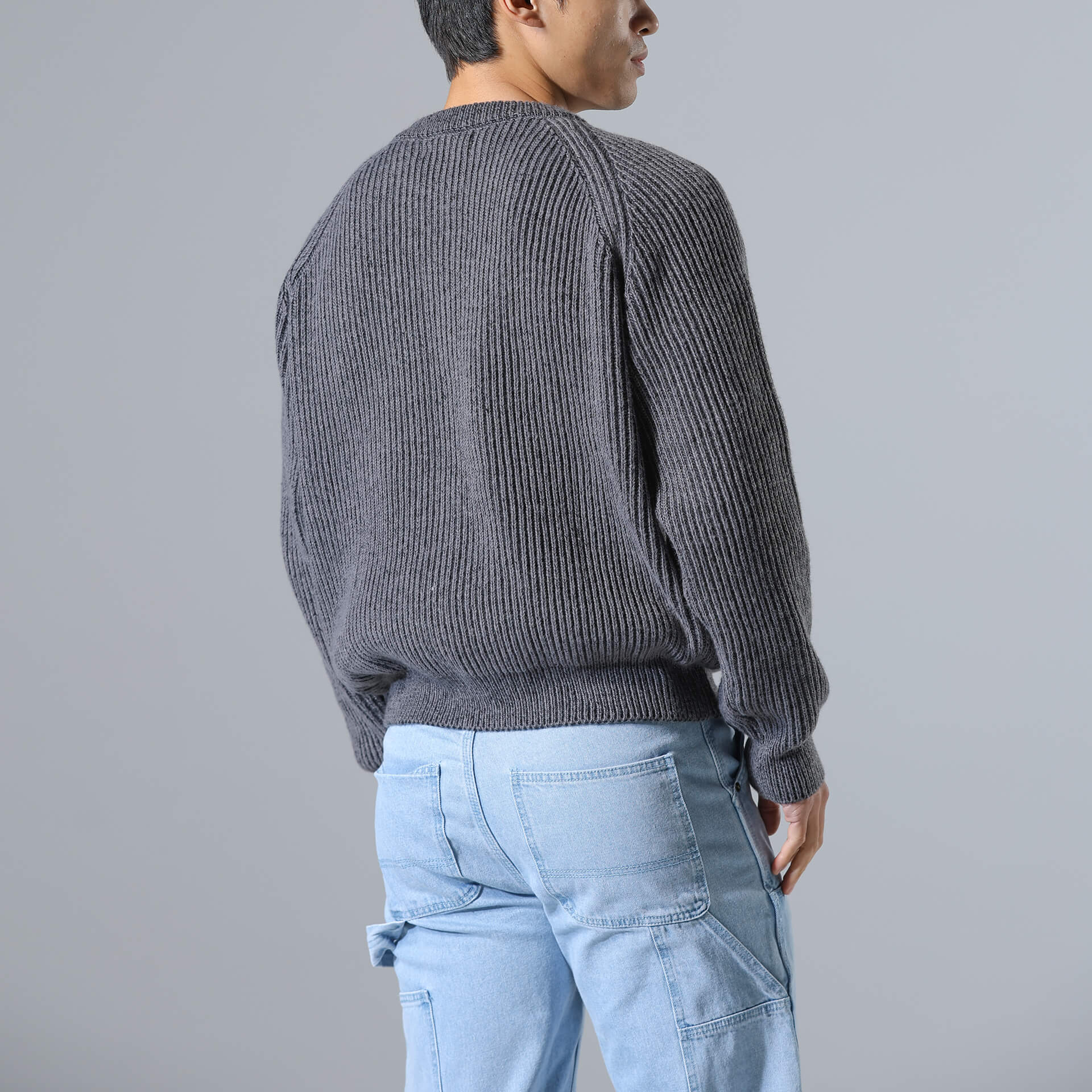 Hoshi Ribbed Knit Sweater - Image 5