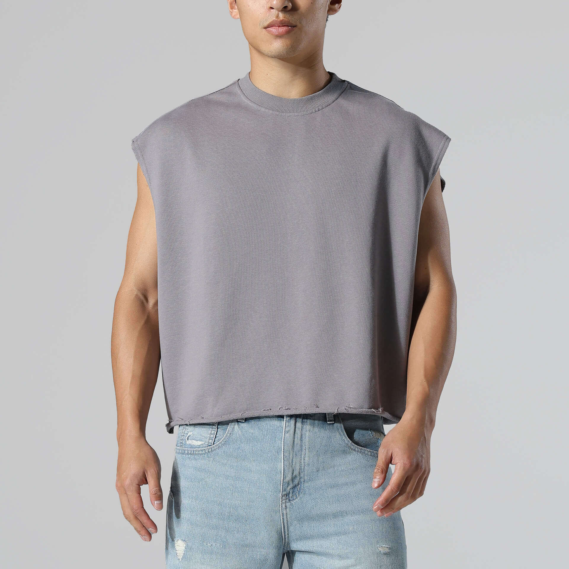 Nagomi Cropped Tank Shirt - Image 11