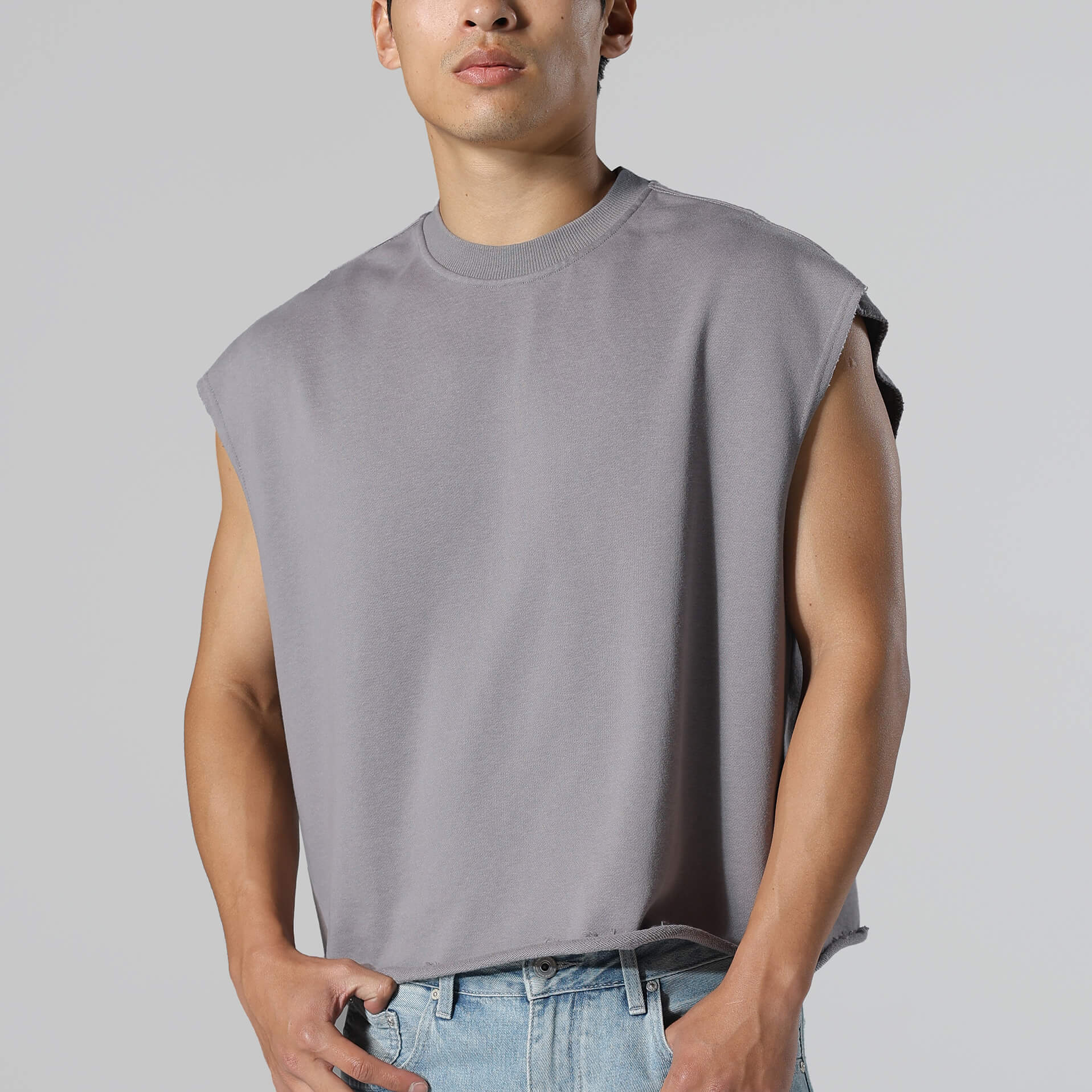 Nagomi Cropped Tank Shirt - Image 12