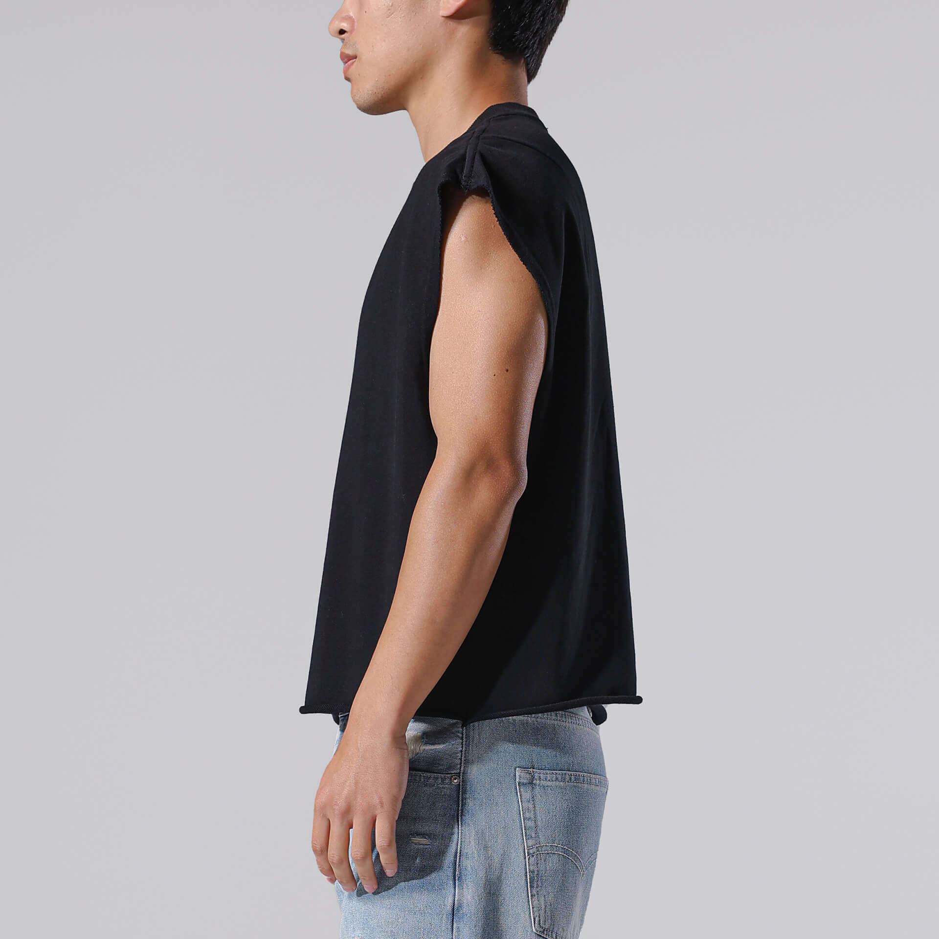 Nagomi Cropped Tank Shirt - Image 2
