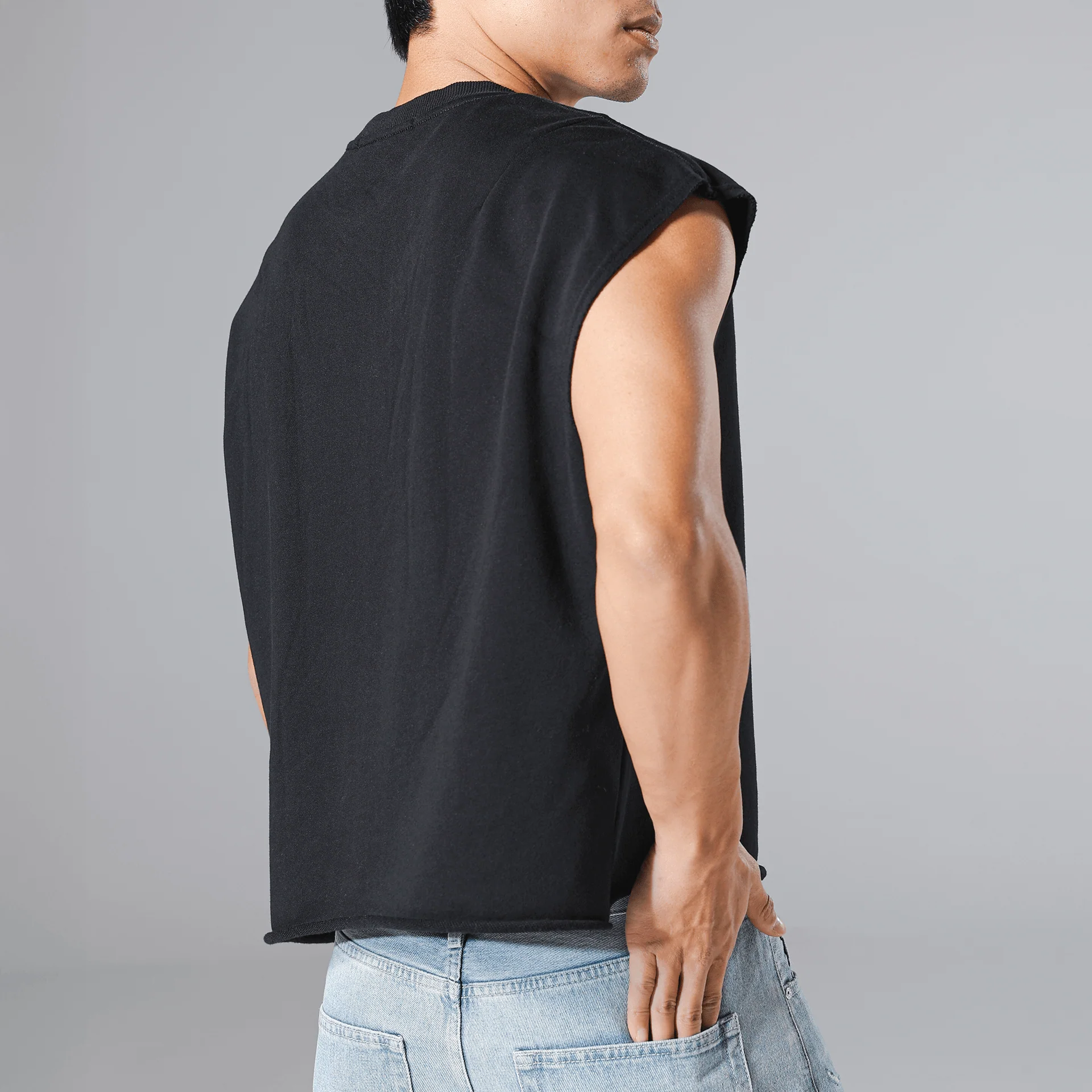 Nagomi Cropped Tank Shirt - Image 3