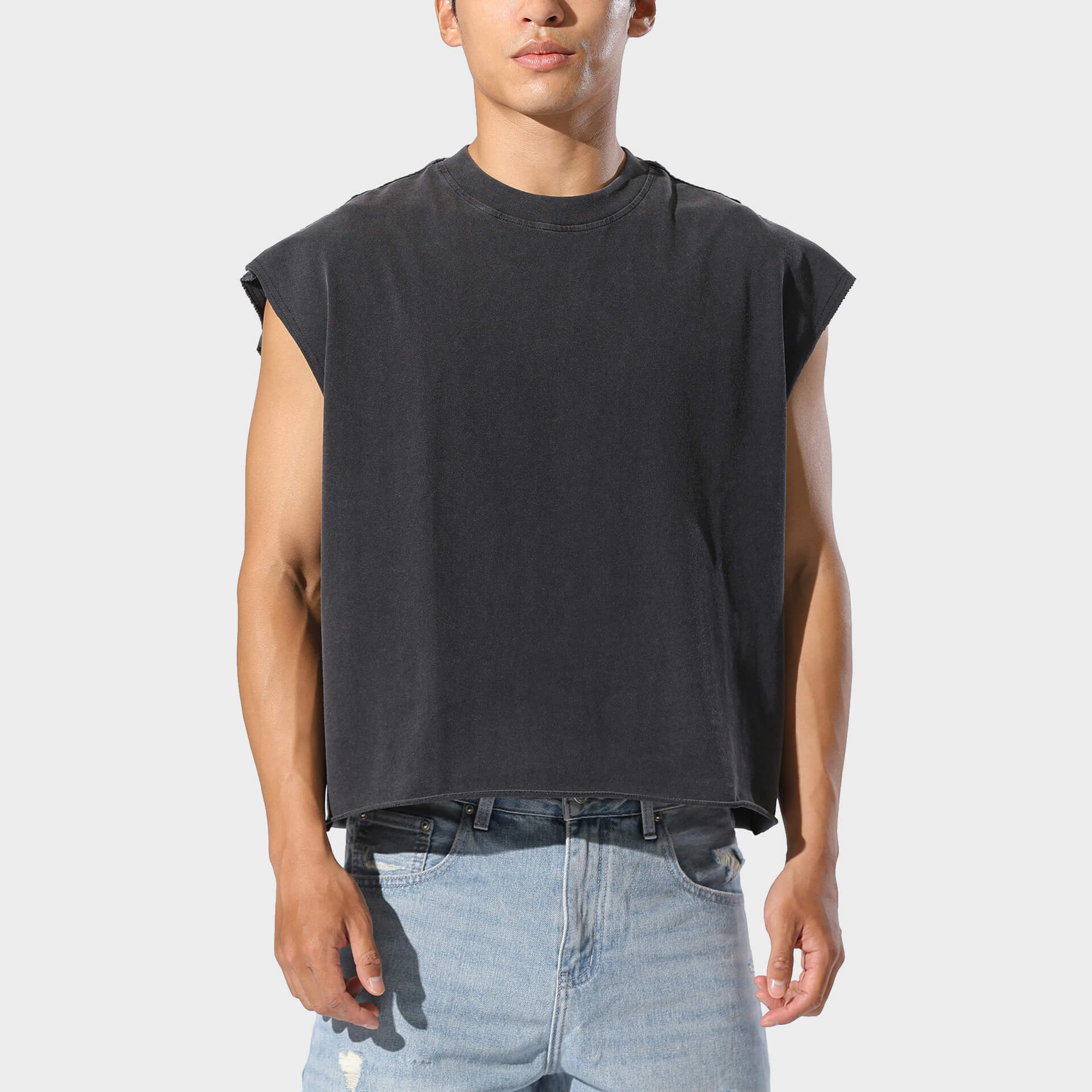 Nagomi Cropped Tank Shirt - Image 5
