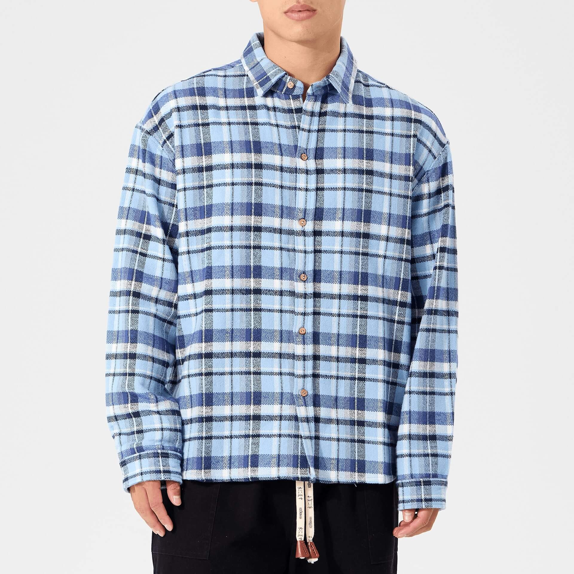 Sabi Plaid Long Sleeve Shirt - Image 5