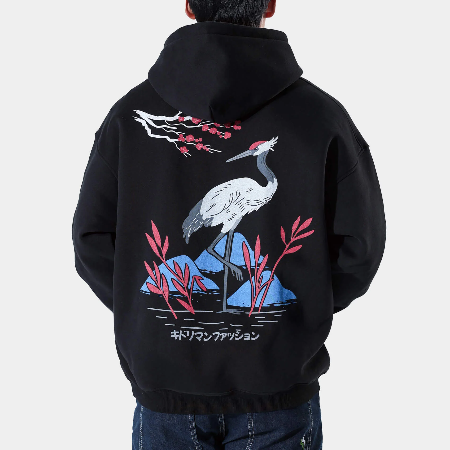 Shizuka Crane Hoodie - Image 3
